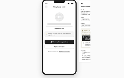 Weryfikacja email